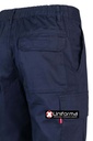 Pantalón  de trabajo de 100% Algodón Color azul marino tipo Multibolsillos con 6 bolsillos con dos bolsillos de cargo, en algodón ligero, de 190 grms, personalizable con logo de empresa en uniforma ,  - V103003