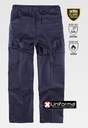 Pantalón de trabajo de color azul marino Ignífugo resistente a la llama y a la soldadura para Soldador personalizable en uniforma con logo de empresa- TB1490