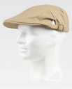 Gorra boina Inglesa Tejido Canvas de color beige - M675