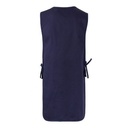 Delantal Casulla Reversible con bolsillo central y ajuste de cintas personalizable con logo en uniforma   - V254201