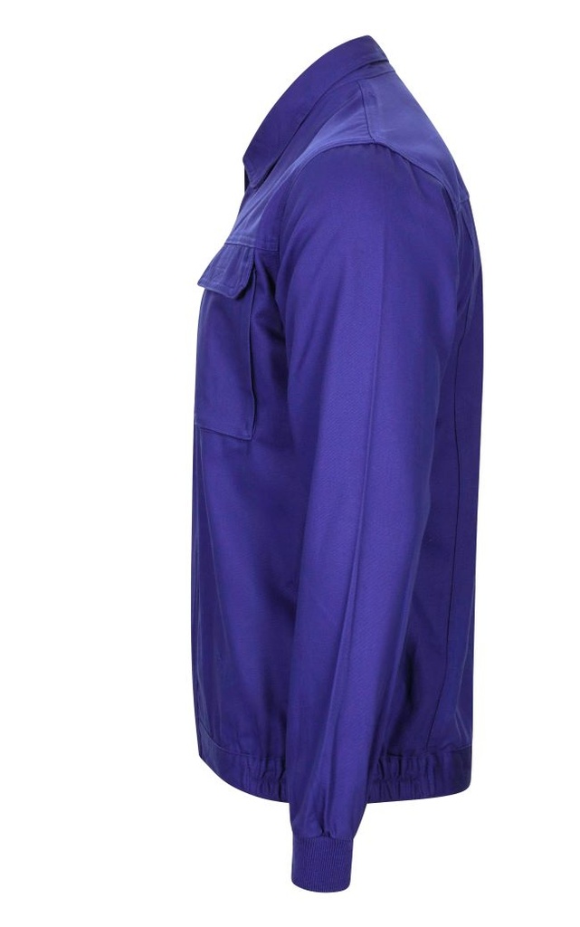 Oferta de cazadora de trabajo barata de color azul mecánicos para centros en enseñanzas en Outlet Uniforma - OF101