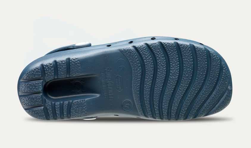 Oferta de liquidación Outlet de Zuecos de trabajo Feliz Caminar Flotantes de color azul marino en Uniforma - OF106
