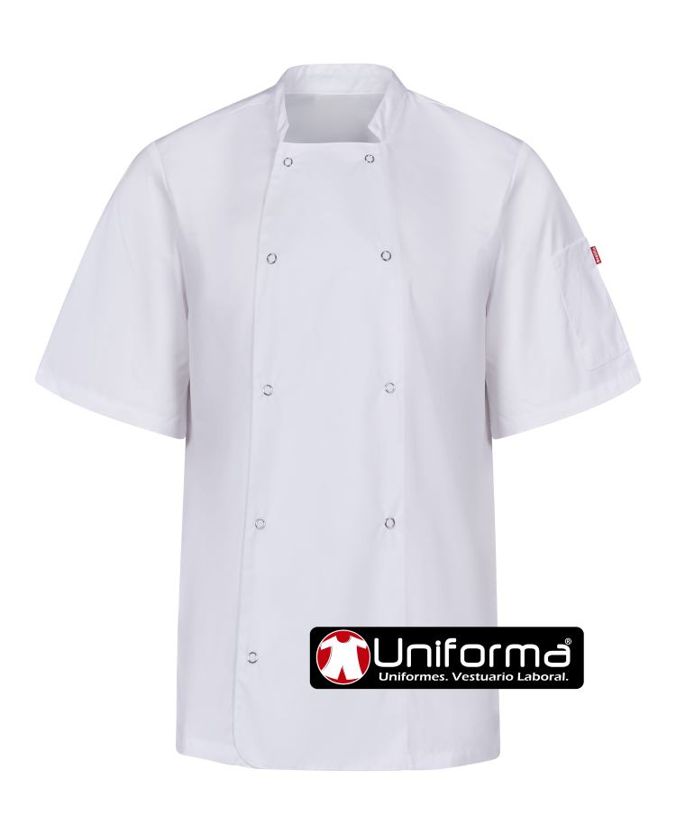 Chaqueta de Cocina Botones de Corchetes - V405205
