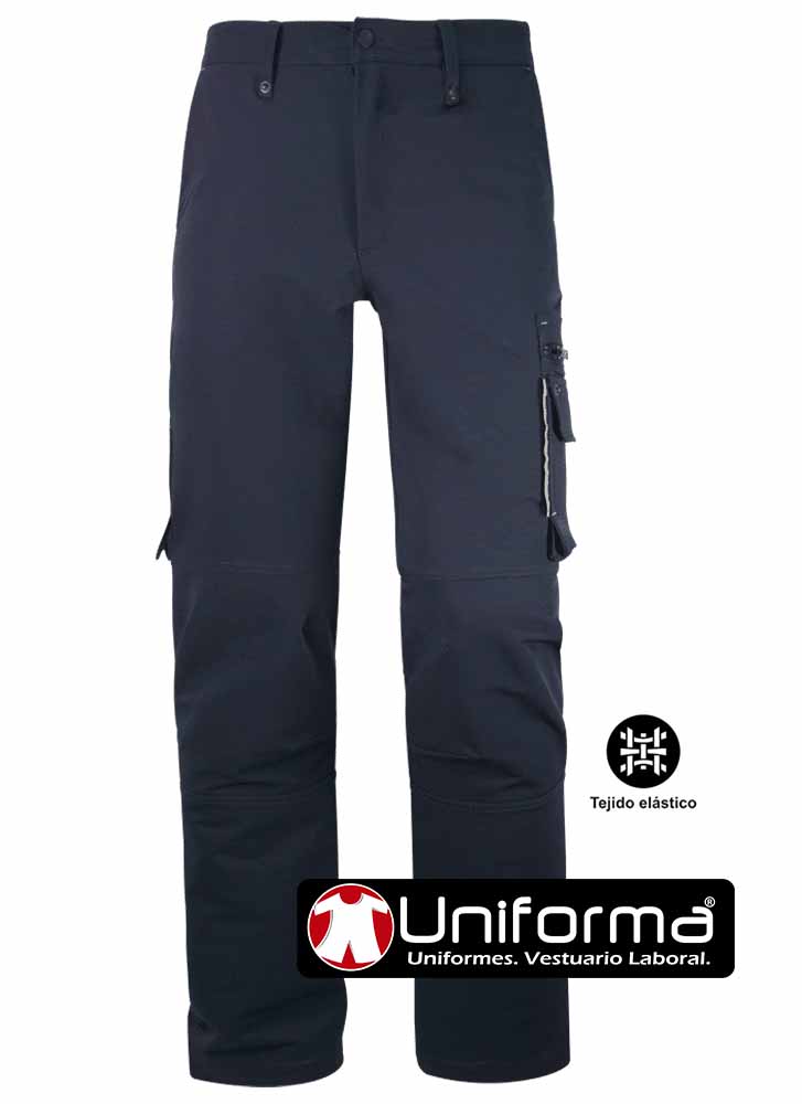 Pantalón Técnico Multielástico Bolsillos - WR3165