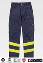 Pantalón Elástico con Cintas Alta visibilidad - TC3223