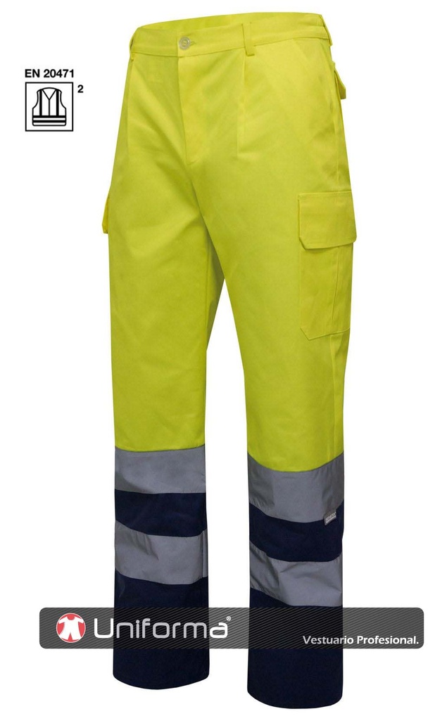 Pantalón Bicolor Alta Visibilidad Clase 2 - V303001