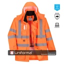 Parka 7 en 1 Alta Visibilidad - PRT27
