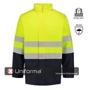Chaqueta de Lluvia Bicolor de Alta Visibilidad - BW4123
