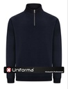 Sudadera Unisex Media Cremallera Hervey - VSQ270U
