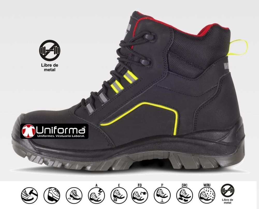 Bota Seguridad Piel Nobuck S3 SRA - TP2901