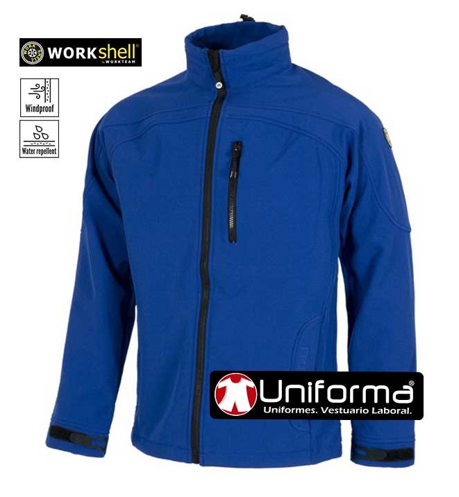 Cazadora Tipo Softshell  Manga ranglan - TS9010