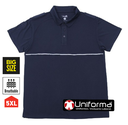 [TR150] Polo Vigilante Manga Corta - TR150 (Azul Marino)