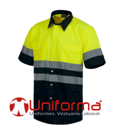 Camisa Alta visibilidad Manga corta - TC3811