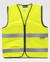 [TC3610] Chaleco Cremallera Alta Visibilidad - TC3610 (Amarillo Fluor)