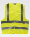 [TC3613] Chaleco Tejido Rejilla Malla transpirable - TC3613 (Amarillo Fluor)