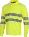 [TC3833] Polo Manga Larga Alta Visibilidad -TC3833 (Amarillo Fluor)