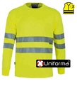 [TC3933] Camiseta Alta Visibilidad Manga Larga Clase 2  - TC3933 (Amarillo Fluor)