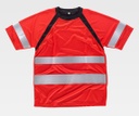 Camiseta Roja Técnica Reflectante - TC2940