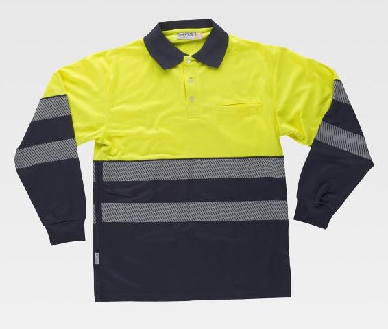 Polo Alta Visibilidad Manga larga Afelpado - TC3891