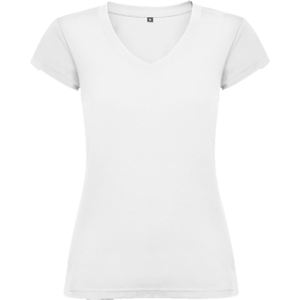 Camiseta Cuello Pico Mujer - LY6646