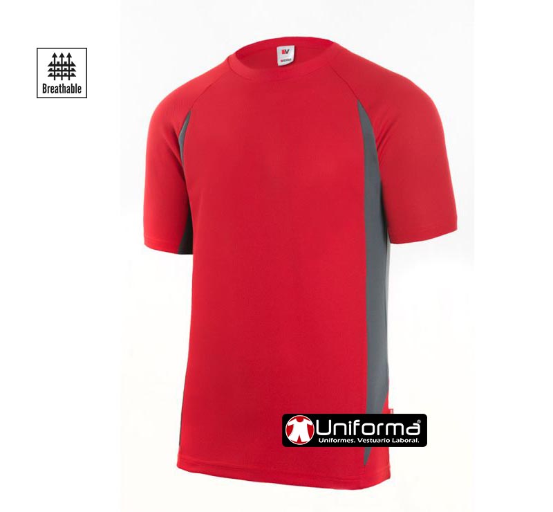 Camiseta Técnica Bicolor - V105501