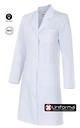[V539002] Bata Blanca Mujer Entallada - V539002