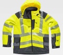 [TS9211-01] Chaqueta Softshell Reflectante - TS9211 (Amarillo Fluor)