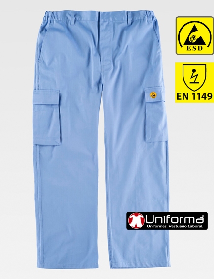 Pantalón ESD Antiestático Disipativo - TB1900