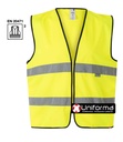 Chaleco Reflectante con Cremallera - V145