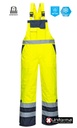 [PS489] Pantalón Bicolor Alta Visibilidad Forrado - PS489 (Amarillo Fluor)