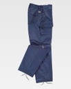 [TB1420-03] Pantalón Desmontable - TB1420 (Azul Marino)