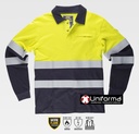 Polo ignífugo multinorma de alta visibilidad bicolor - TS6591
