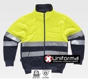 [TC9037] Sudadera Alta Visibilidad Cremallera - TC9037 (Amarillo Fluor)