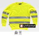 [TC9030] Sudadera Reflectante Alta Visibilidad - TC9030 (Amarillo Fluor)