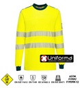Camiseta Alta Visibilidad Ignífuga Bandas Segmentadas - PFR701