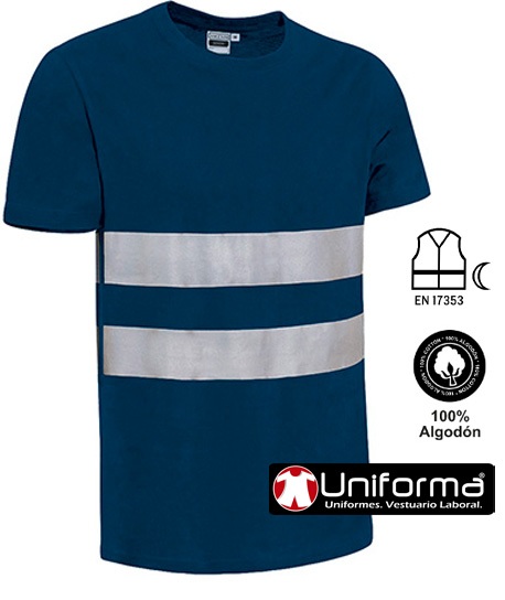 Camiseta Algodón Visibilidad Realzada - VL2020