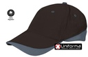 Gorra Algodón Bicolor 6 Paneles - VL2930