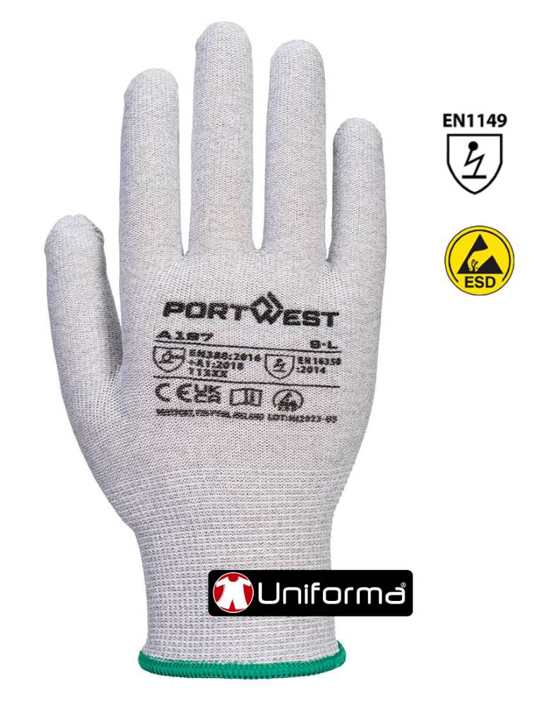 Pack Guantes Antiestáticos ESD (10unds) - PA197
