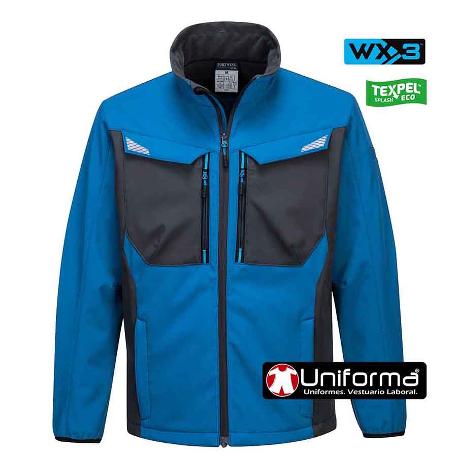 Chaqueta Softshell WX3 Bicolor - PT750