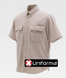 [Workteam B8510] Camisa Safari Manga Corta - TB8510