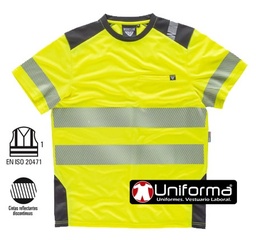 Camiseta Alta Visibilidad Reflectante - TC9241