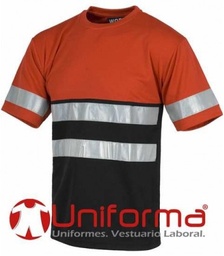 [TC3940] Camiseta Bicolor Reflectante - TC3940