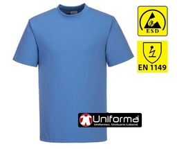 [PAS20] Camiseta Anti estática ESD Disipativa - PAS20