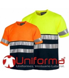 [TC3941] Camiseta de Alta Visibilidad Manga Corta Bicolor TC3941