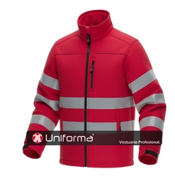 Chaqueta Softshell Bandas Reflectantes - TS9035