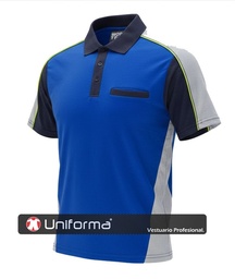 Polo Combinado Tricolor Vivos reflectantes - TWF5855