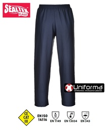 [PFR47] Pantalón Impermeable Ignífugo Antiestático Resistente Químicos - PFR47