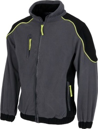 [TWF5857] Chaqueta Polar bicolor con vivos de alta visibilidad - TWF5857