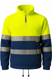 [Prima EVEREST] Polar Alta Visibilidad Media Cremallera - PR5622