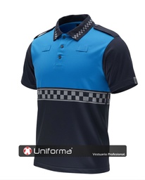 Polo Vigilante con Damero - TC3855